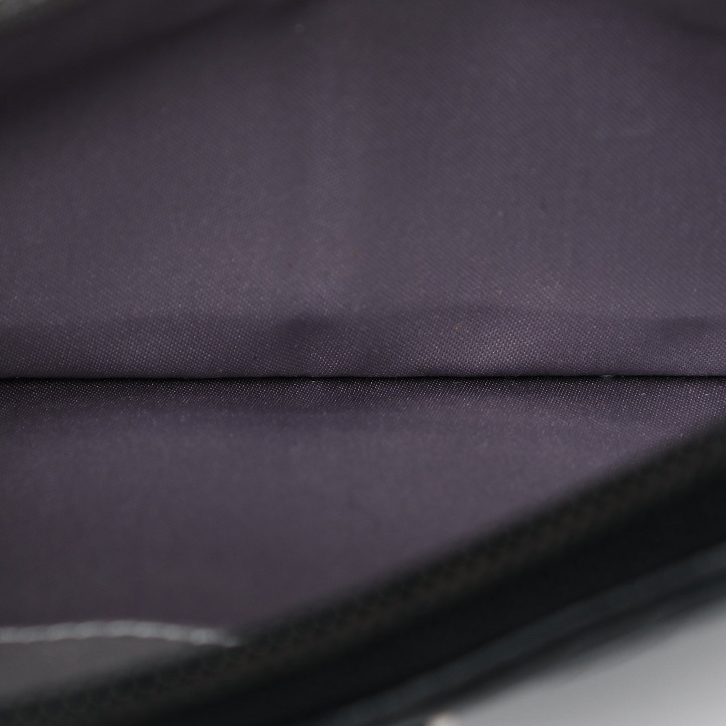 Lambskin Camellia Embossed Large Zip Around Gusset Wallet Black