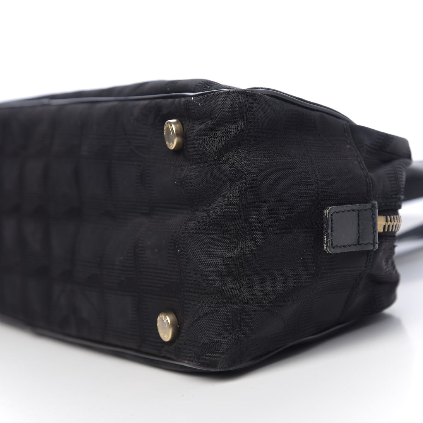 Nylon Travel Bowler Black