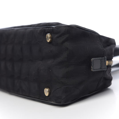Chanel Nylon Travel Bowler Black 8 of 9
