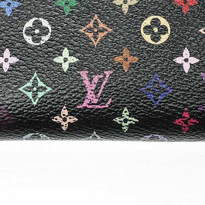 Louis Vuitton Monogram Multicolor Zippy Coin Purse Black Grenade 8 of 8