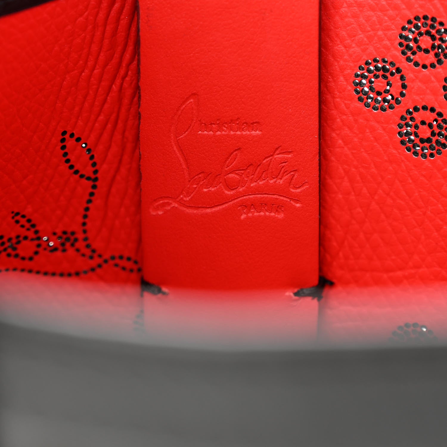 Christian Louboutin Calfskin Loubinthesky Nano Cabata Tote Black 6 of 12