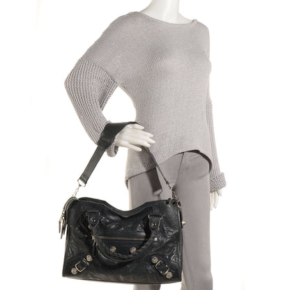 Balenciaga Agneau Giant 21 Silver Hardware City Anthracite 2 of 11