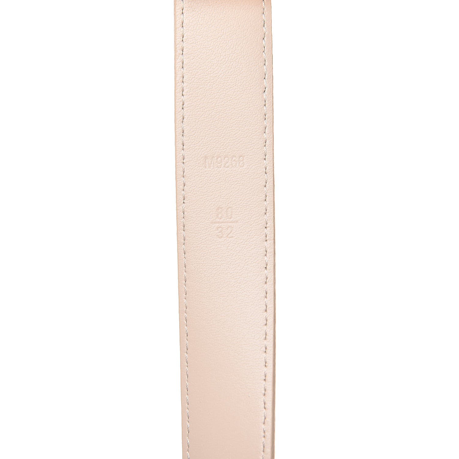 Louis Vuitton Mini Damier Azur 25mm LV Initiales Belt 80 32 4 of 7