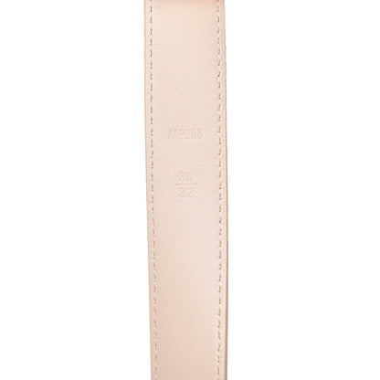 Louis Vuitton Mini Damier Azur 25mm LV Initiales Belt 80 32 4 of 7