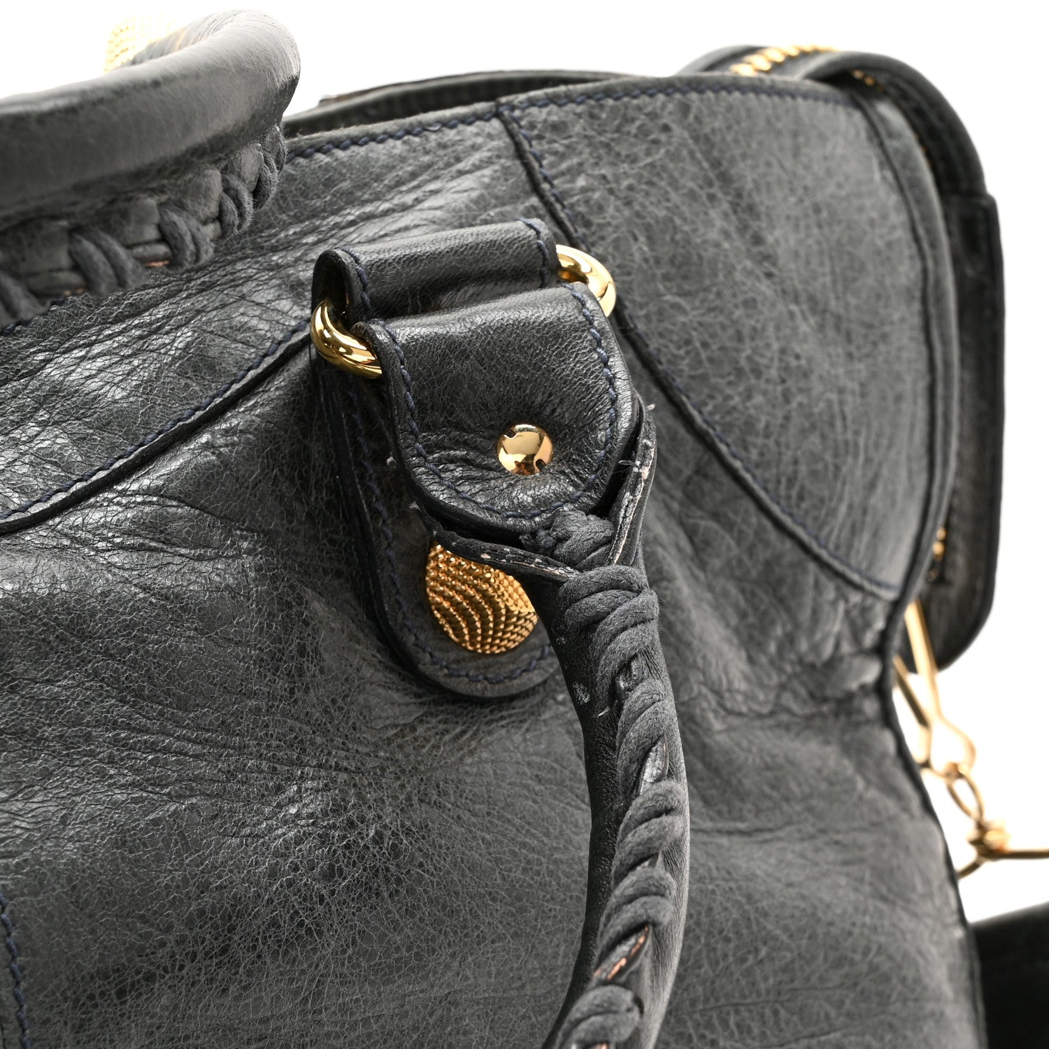 Balenciaga Agneau Giant 21 Gold Hardware Part Time Anthracite 12 of 14