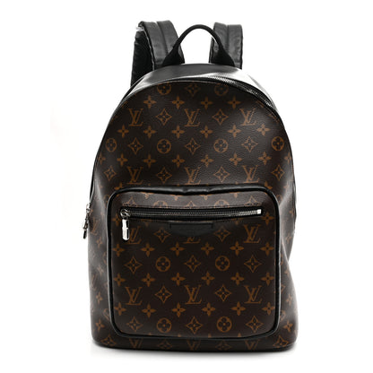Louis Vuitton Monogram Macassar Josh NM Backpack 1 of 9