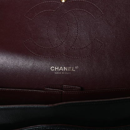 Chanel Caviar Quilted Jumbo Double Flap Black 6 of 17