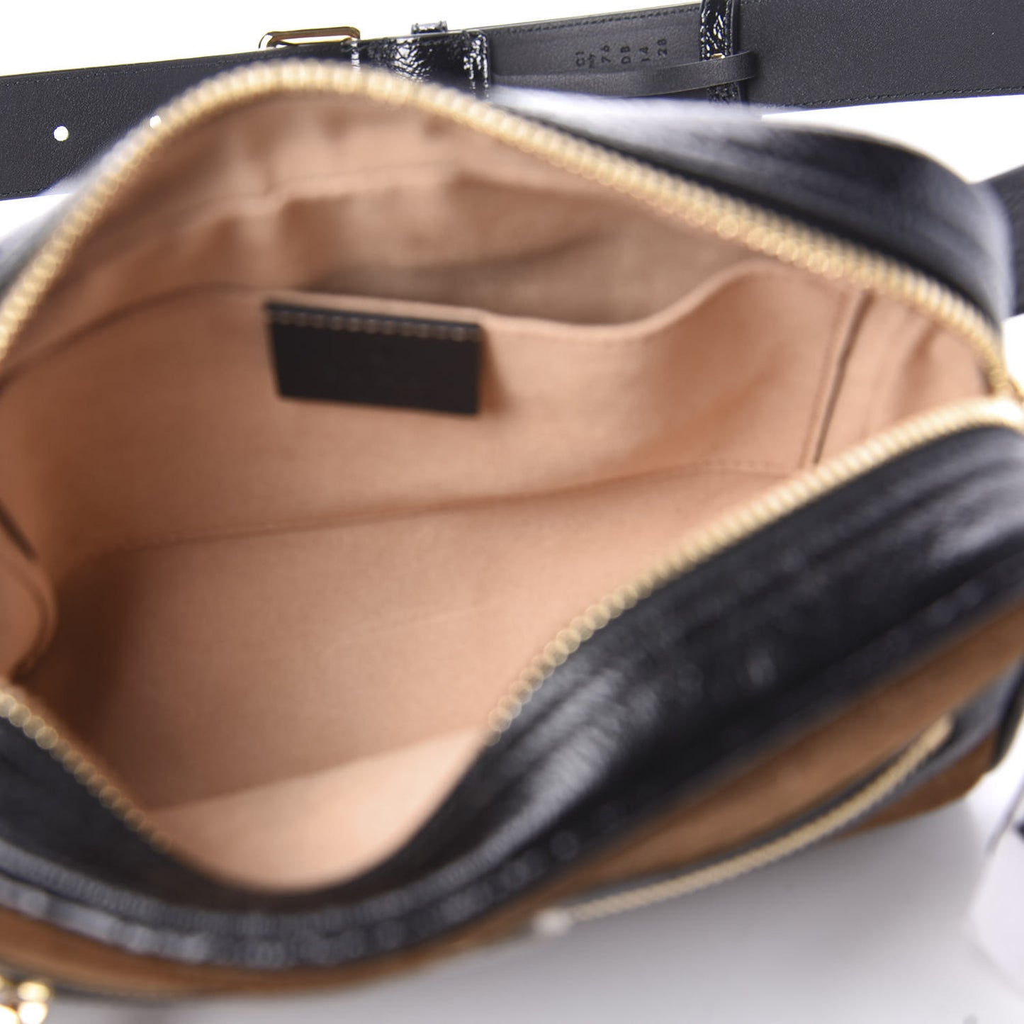 Suede Small Ophidia Belt Bag 85 34 Brown