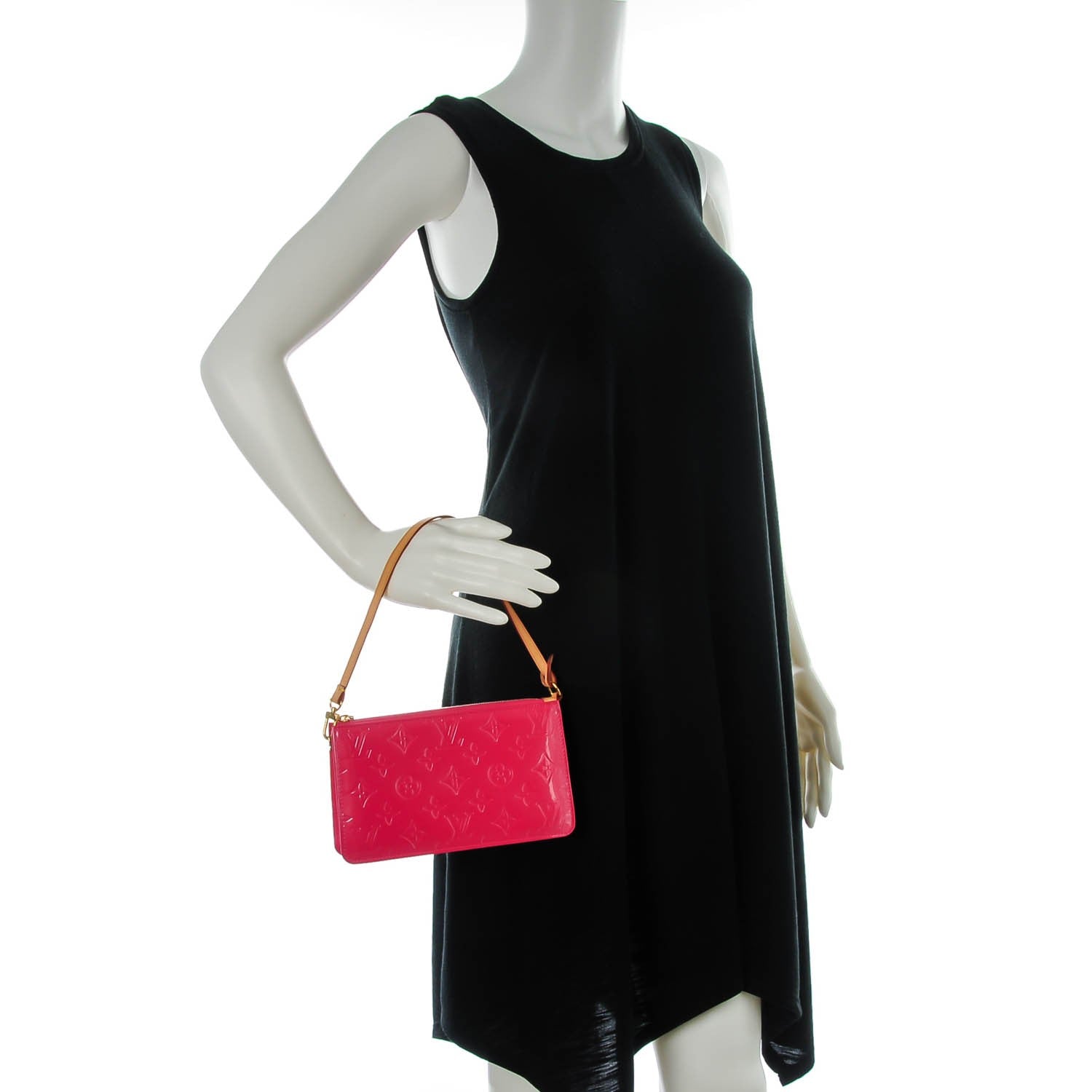 Louis Vuitton Vernis Lexington Pochette Framboise 3 of 14