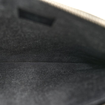 Louis Vuitton Lambskin Embossed Monogram Coussin MM Black Gray 5 of 11