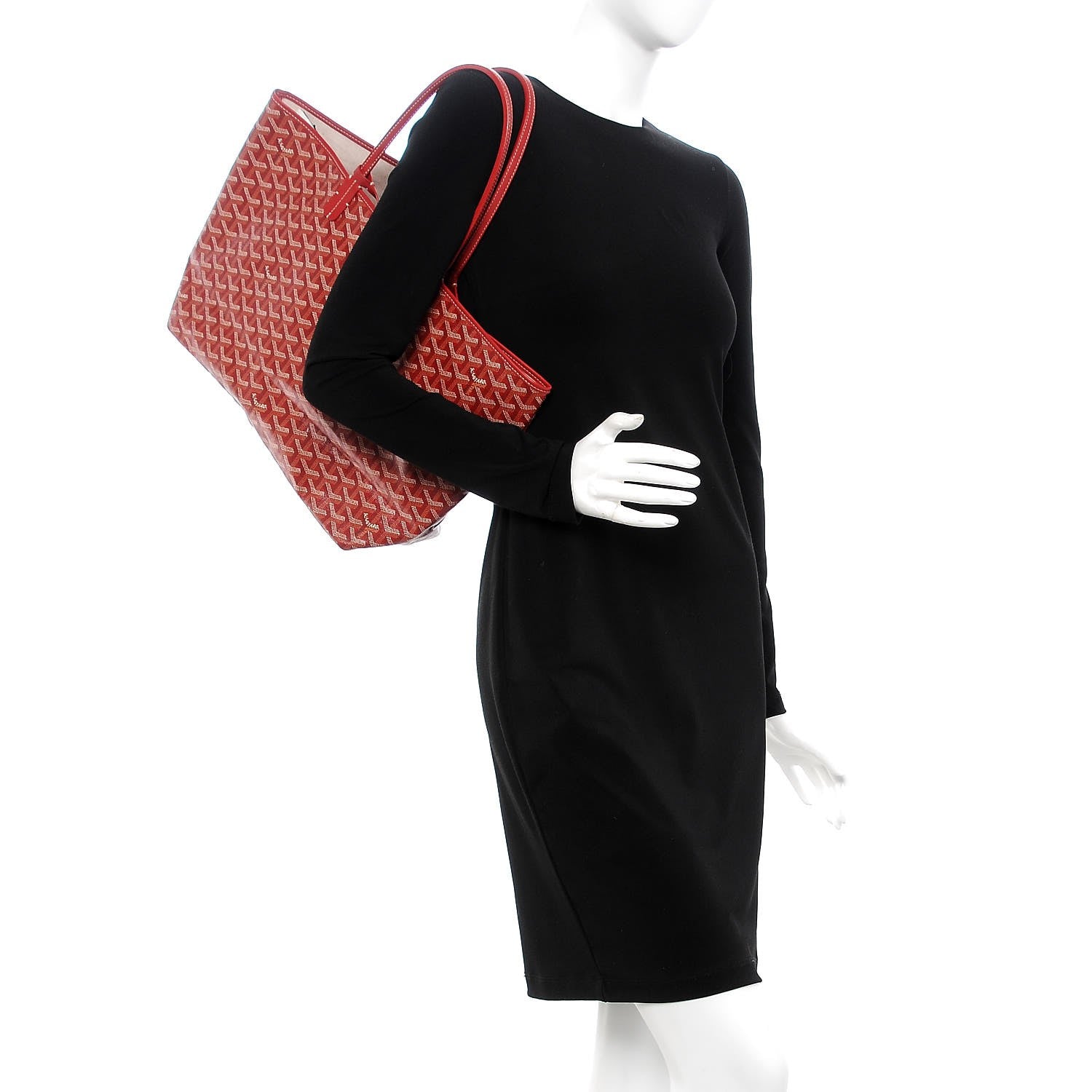 Goyard Goyardine Saint Louis PM Red 2 of 12