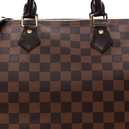 Louis Vuitton Damier Ebene Speedy Bandouliere 30 8 of 10