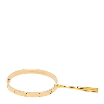 Cartier 18K Yellow Gold LOVE Bracelet 18 4 of 5