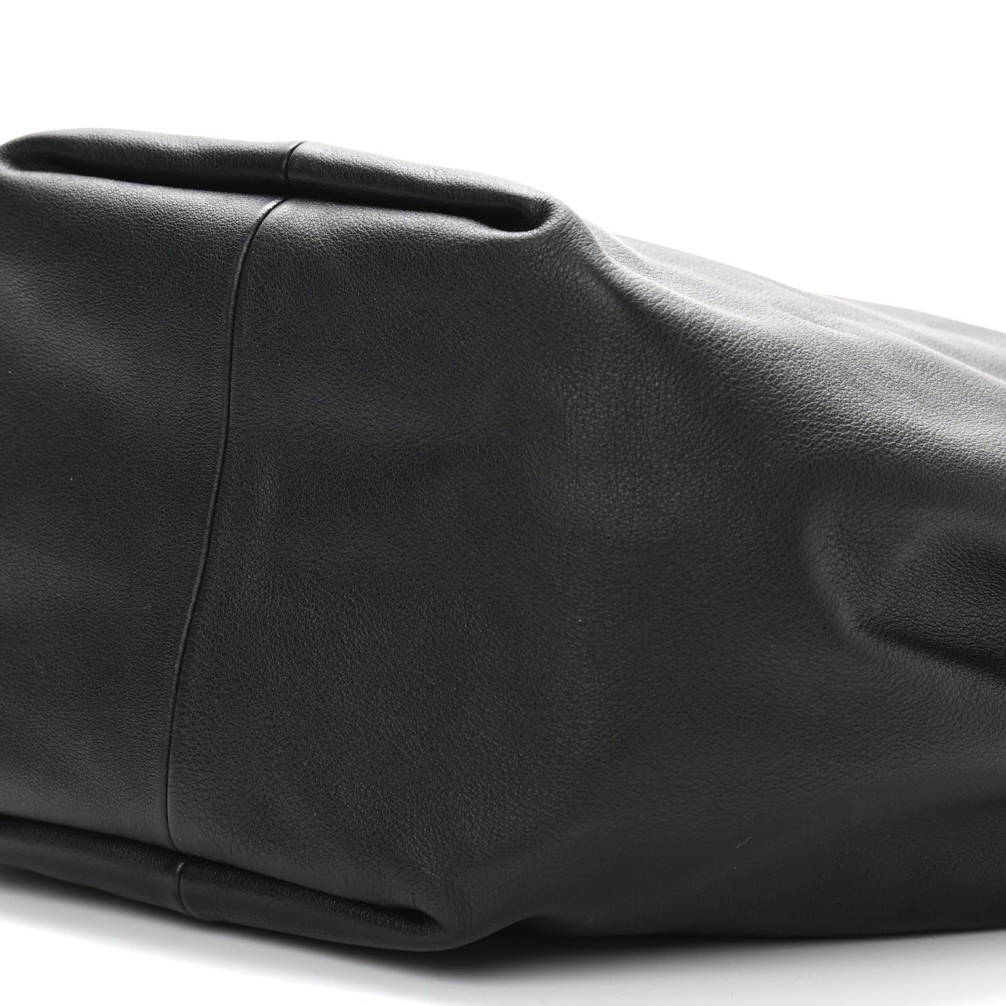 Calfskin Teen Double Knot Hobo Black