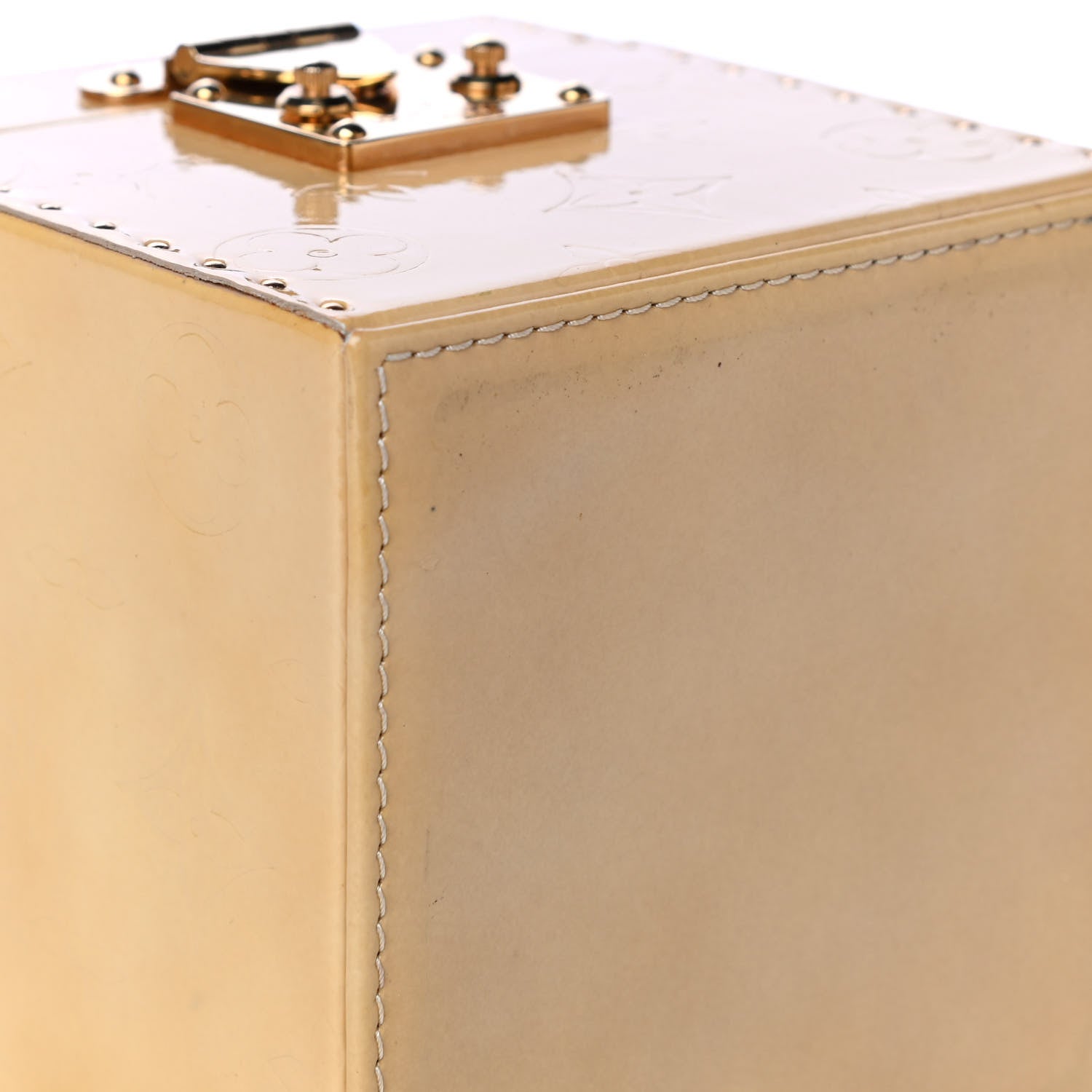 Louis Vuitton Vernis Bleecker Box Beige 7 of 8