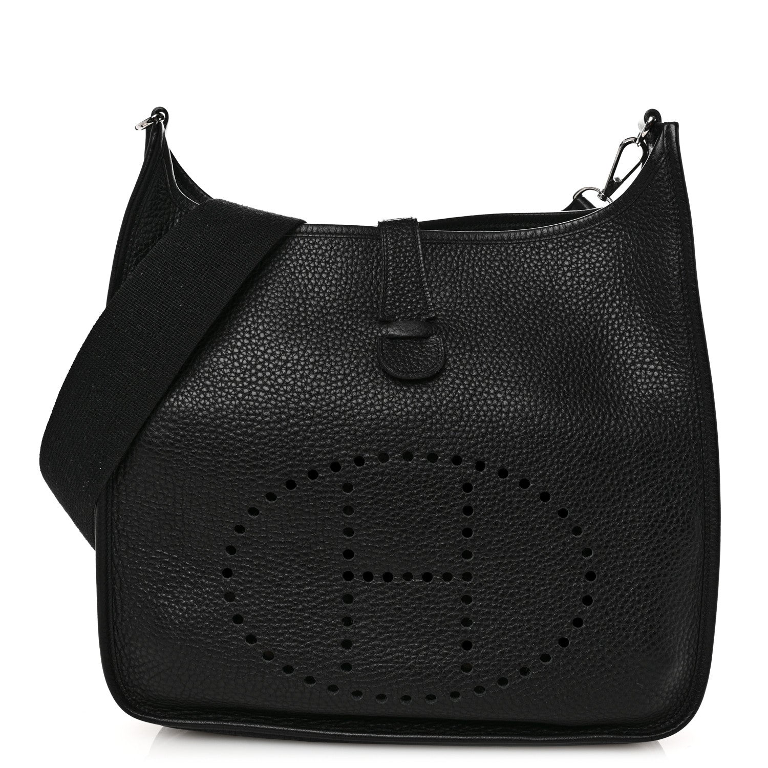 Hermes Taurillon Clemence Evelyne III GM Black 1 of 10