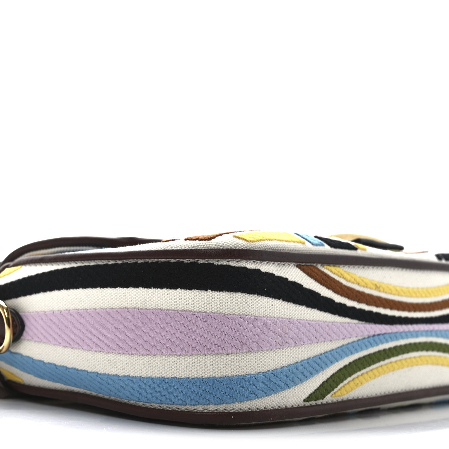 Fendi X SARA COLEMAN Canvas Vitello King Seta FF Fish Eye