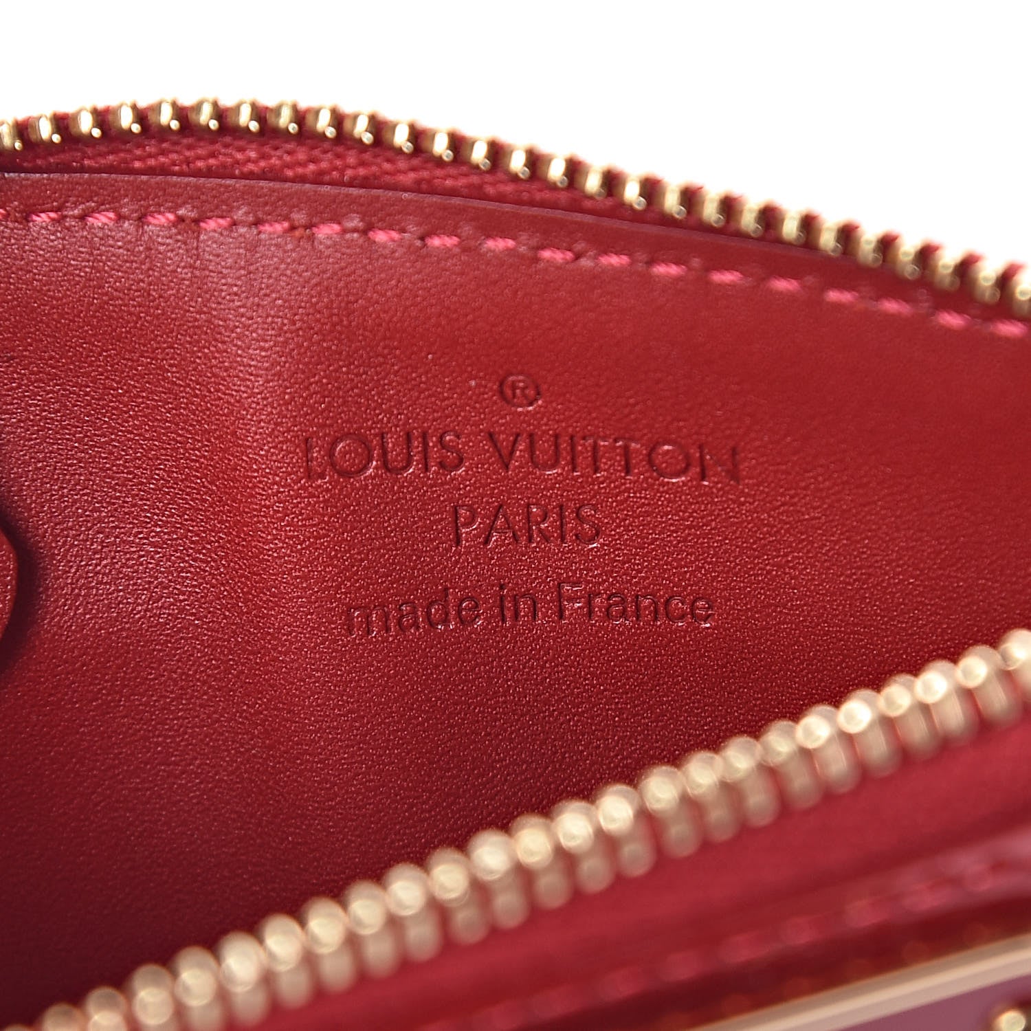 Louis Vuitton Vernis Key Pouch Pomme D'Amour 6 of 7