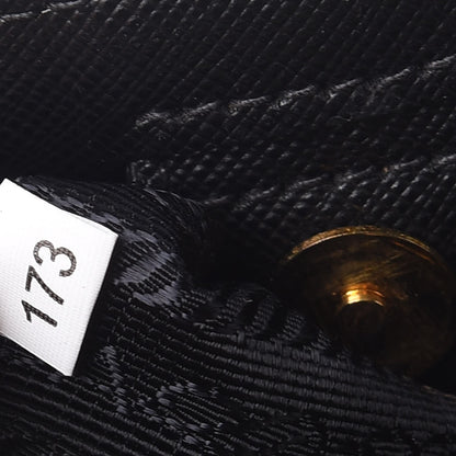 Prada Saffiano Lux Small Tote Nero Black 9 of 12