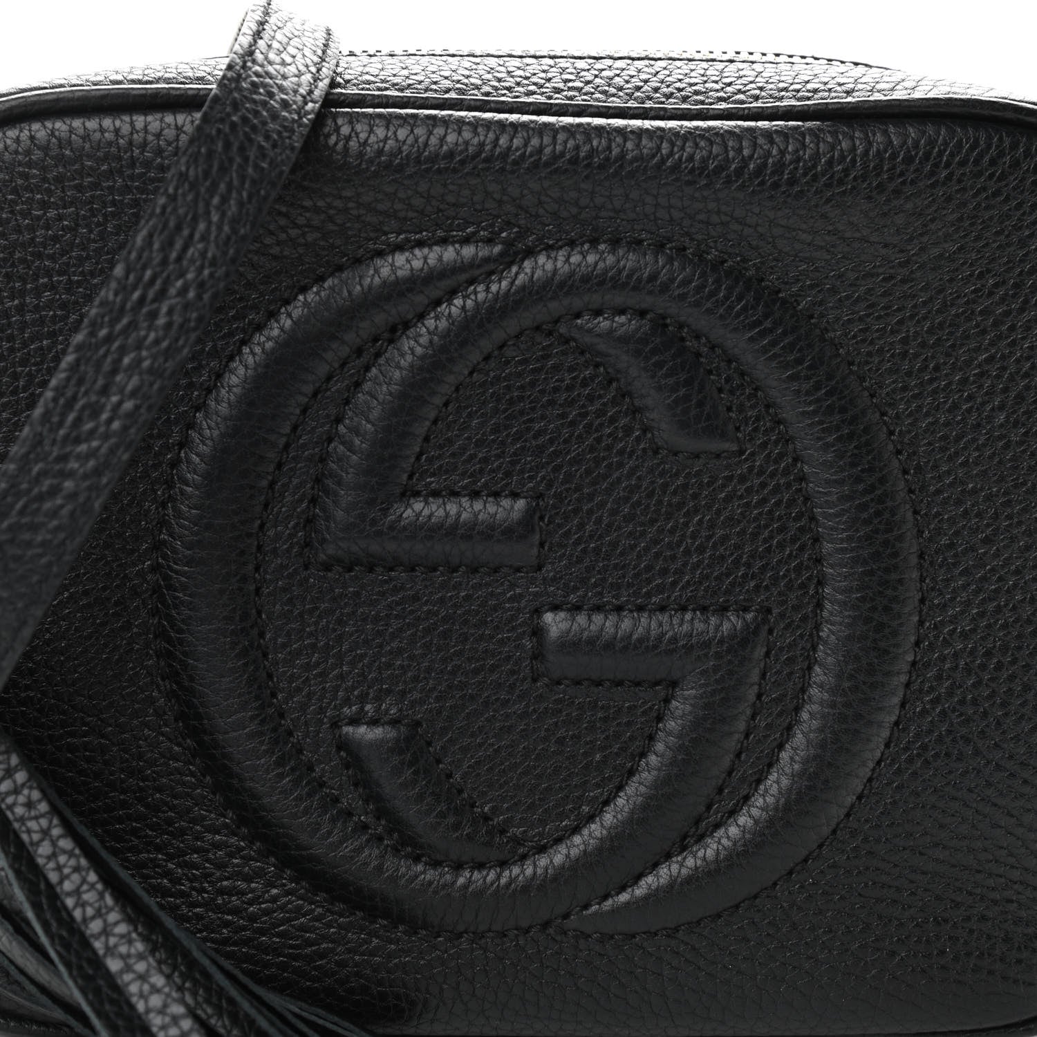 Gucci Pebbled Calfskin Small Soho Disco Bag Black 10 of 10