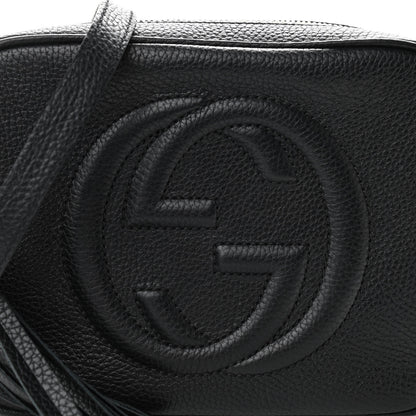 Gucci Pebbled Calfskin Small Soho Disco Bag Black 10 of 10