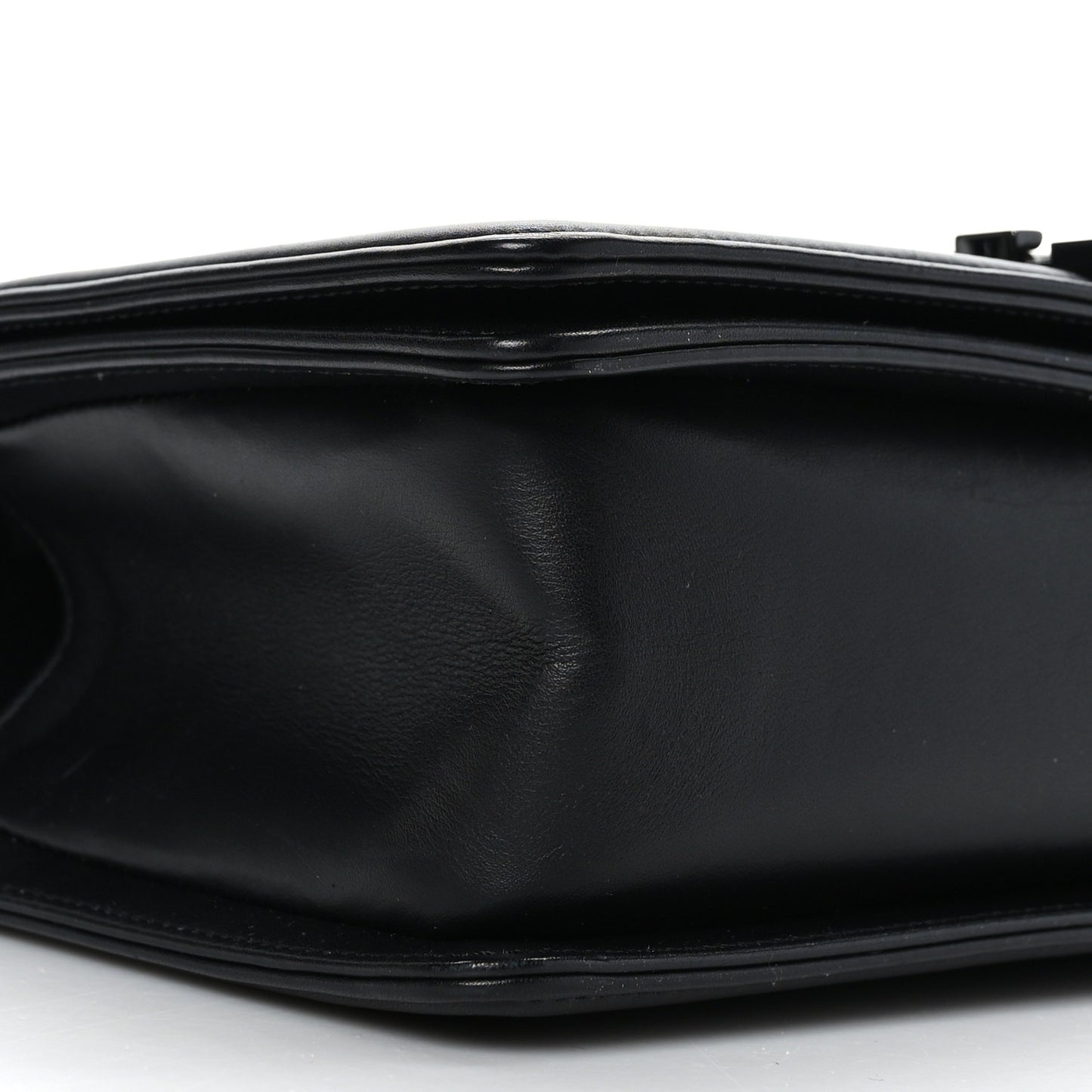 Calfskin Quilted Medium Boy Flap So Black