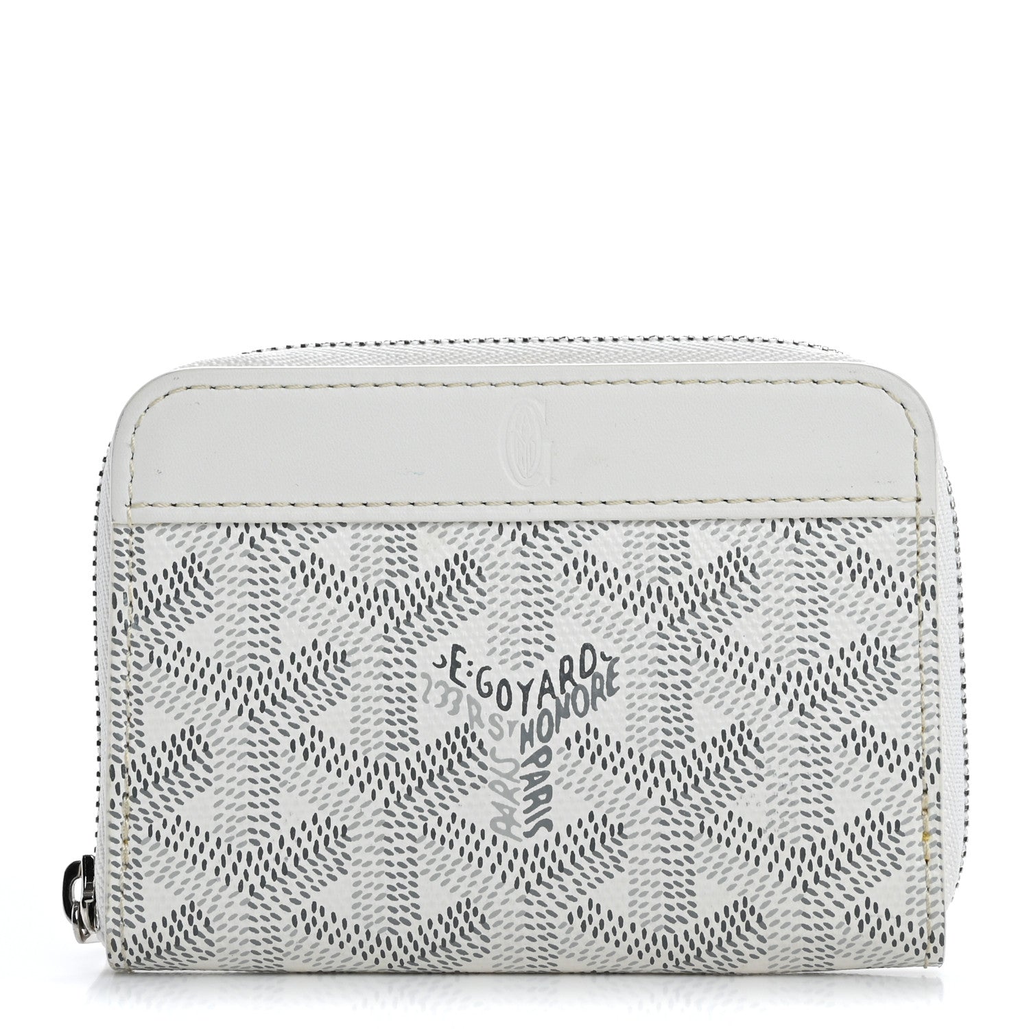 Goyard Goyardine Compact Wallet White 1 of 10