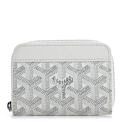 Goyard Goyardine Compact Wallet White 1 of 10