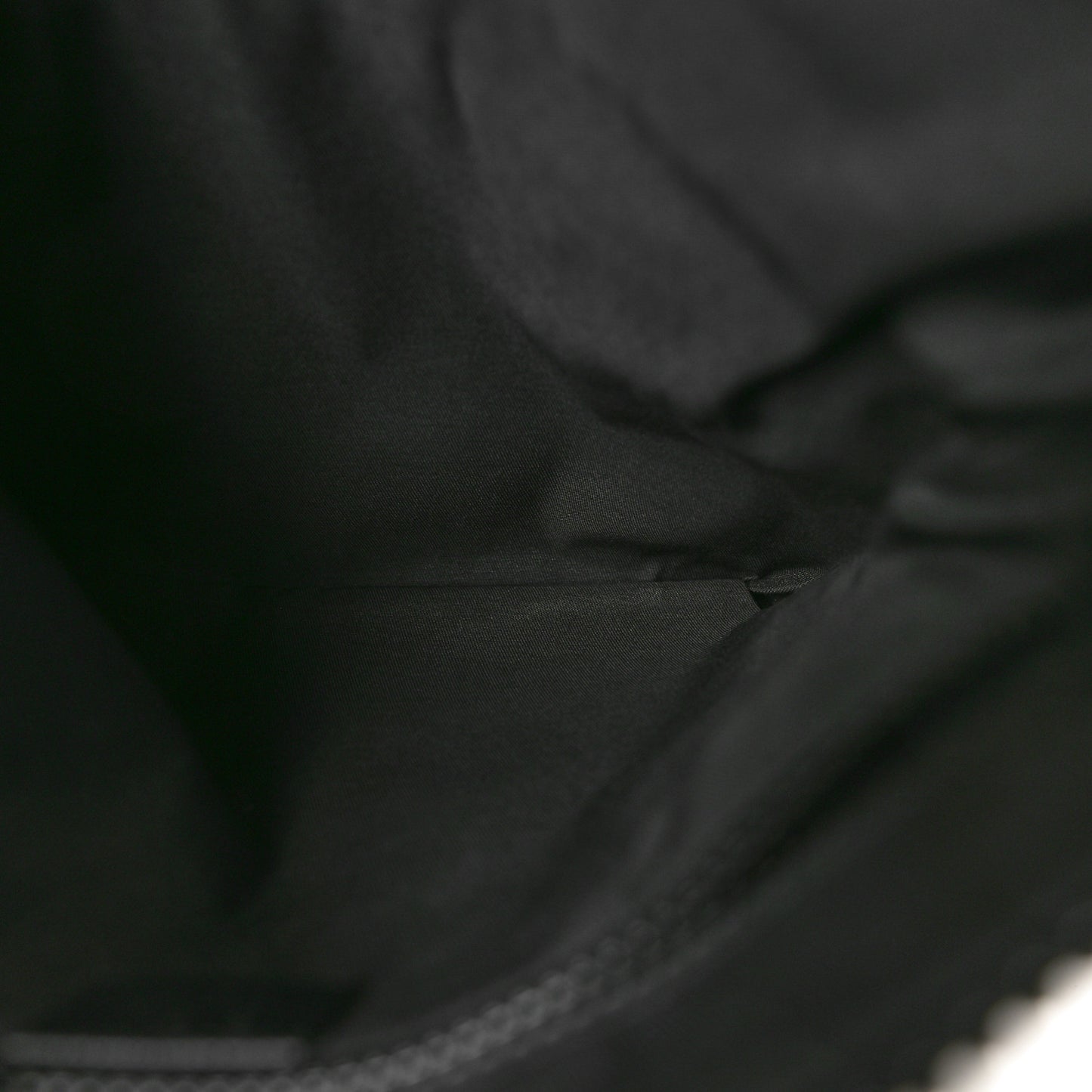 Nylon Monogram Small Flat Messenger Bag Black