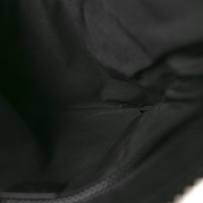 Gucci Nylon Monogram Small Flat Messenger Bag Black 5 of 10