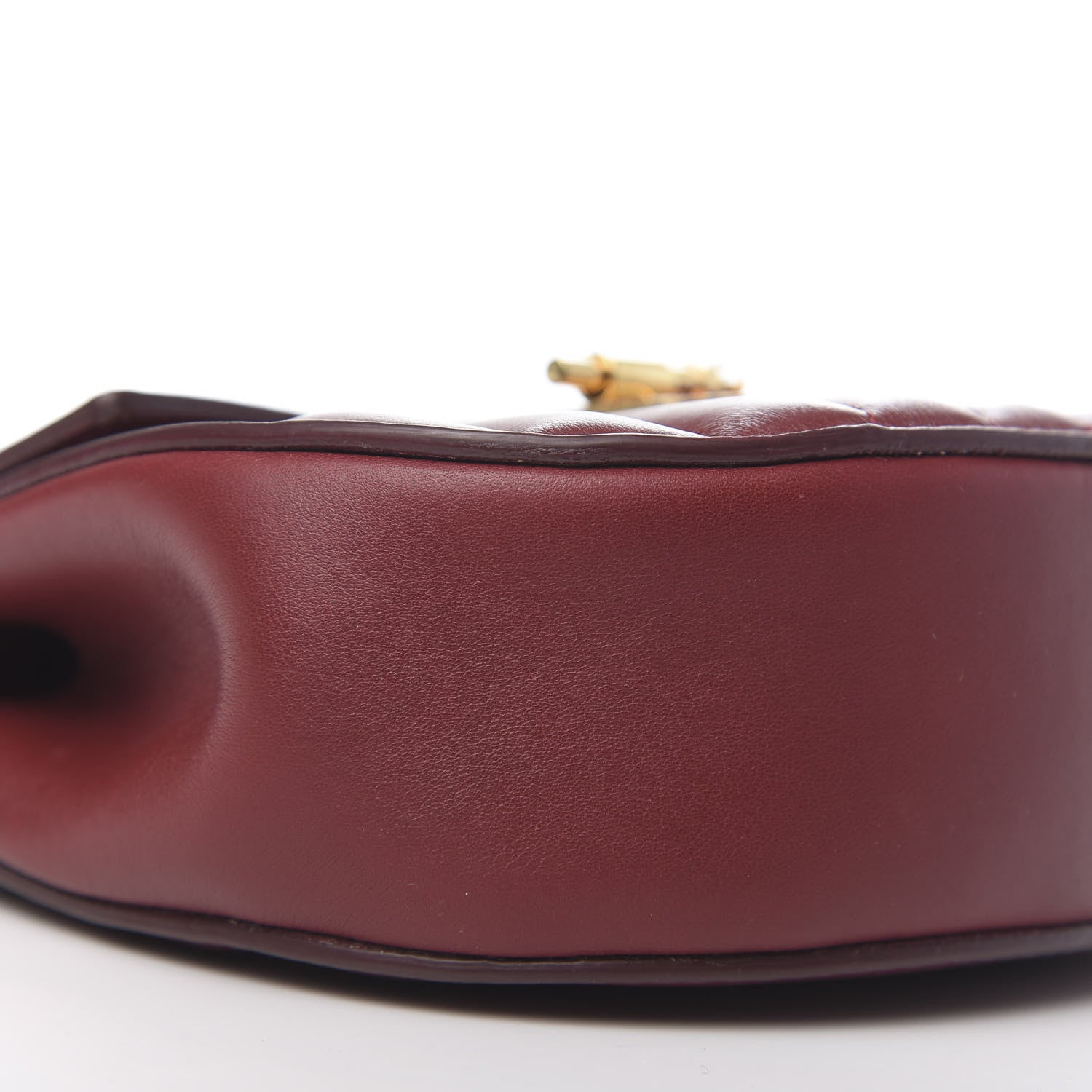 Chloe Calfskin Quilted Mini Drew Bijou Shoulder Bag Plum Purple 9 of 11