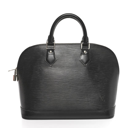 Louis Vuitton Epi Alma PM Black 1 of 9
