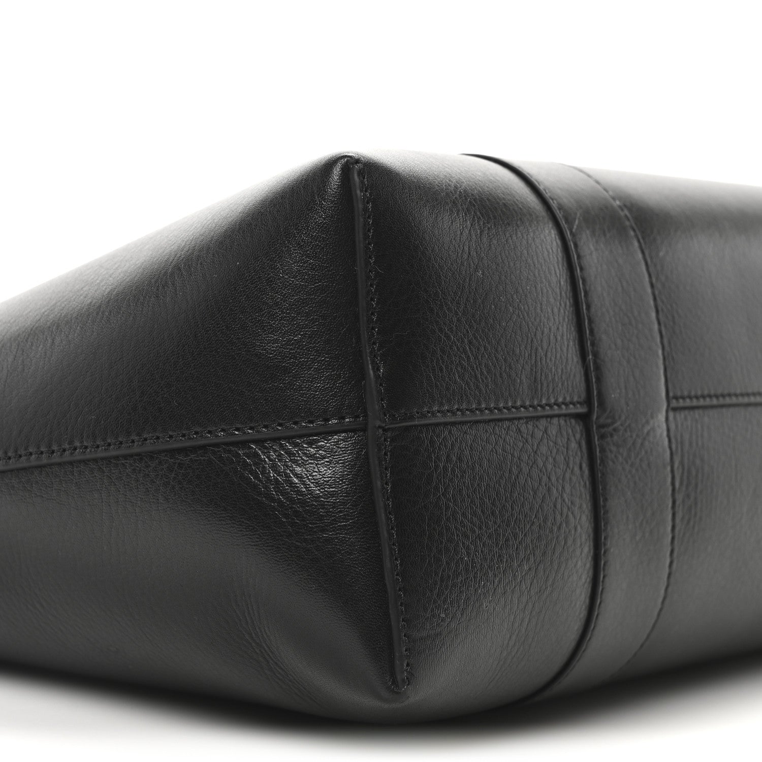 Mulberry High Shine Grain Bayswater Tote Black 8 of 9