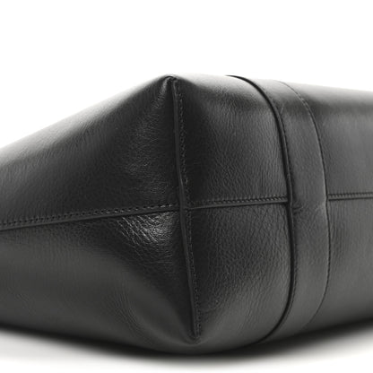 Mulberry High Shine Grain Bayswater Tote Black 8 of 9