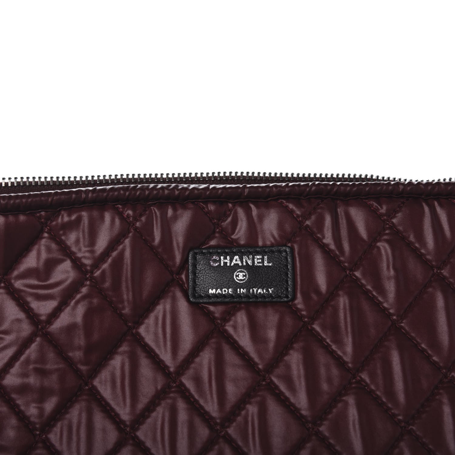 Chanel Lambskin Quilted Laptop Case Black 8 of 13