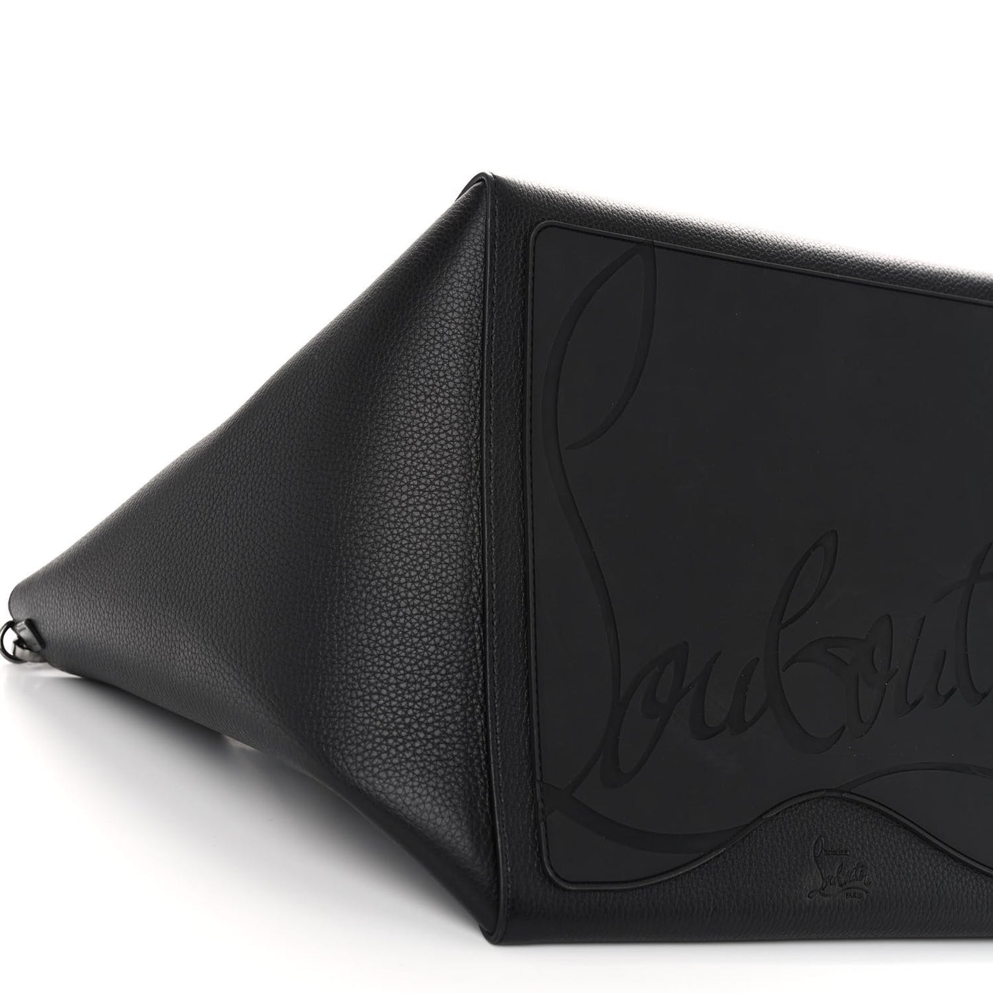 Calfskin Empire Spike Studded Small Cabachic Tote Black