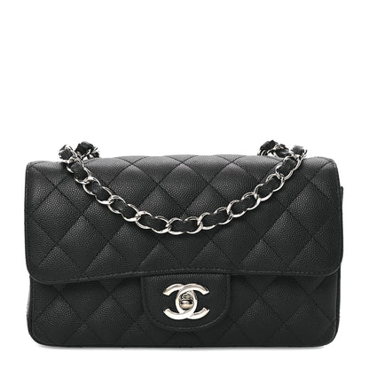 Chanel Caviar Quilted Mini Rectangular Flap Black 1 of 11