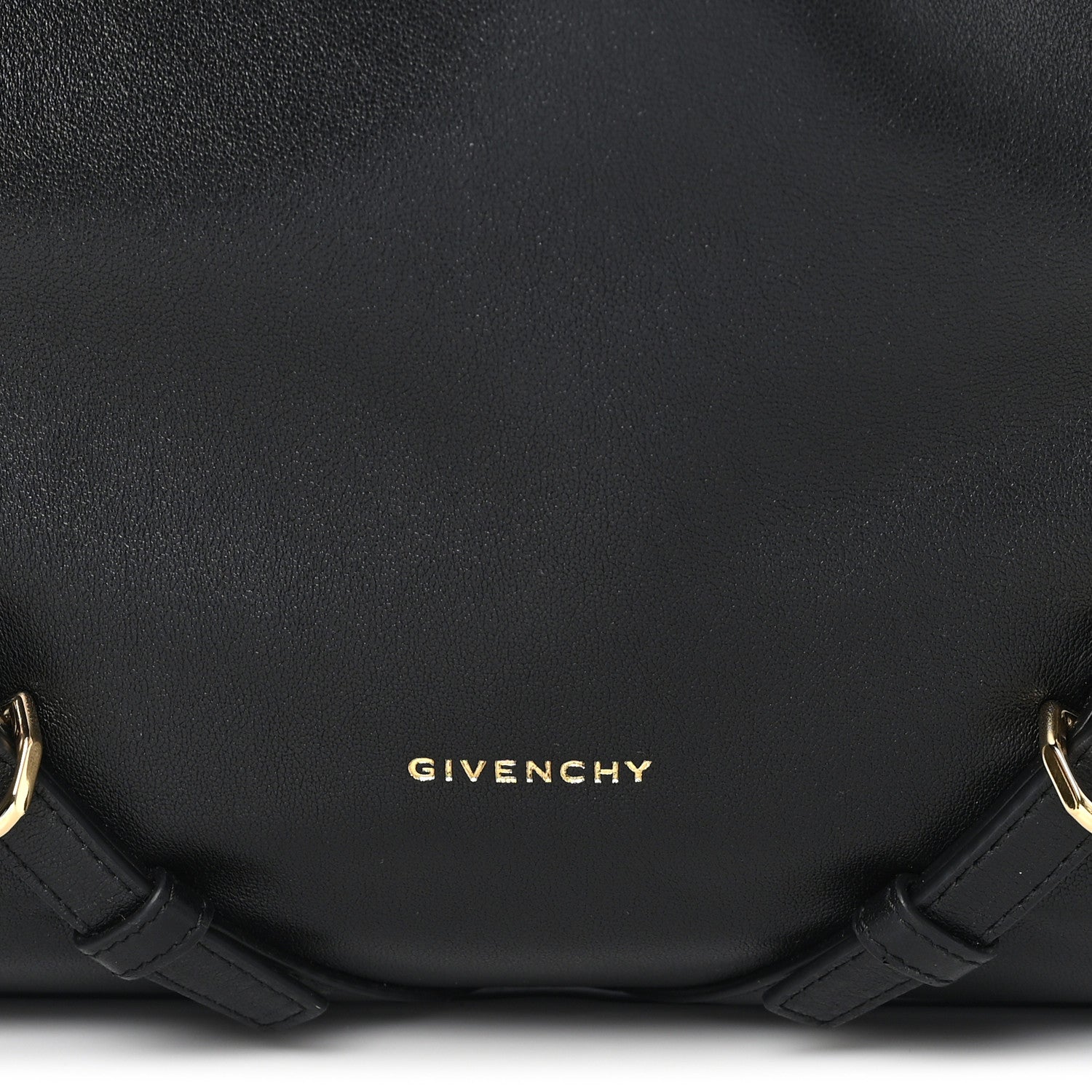 Givenchy Shiny Calfskin Medium Voyou Bag Black 8 of 10
