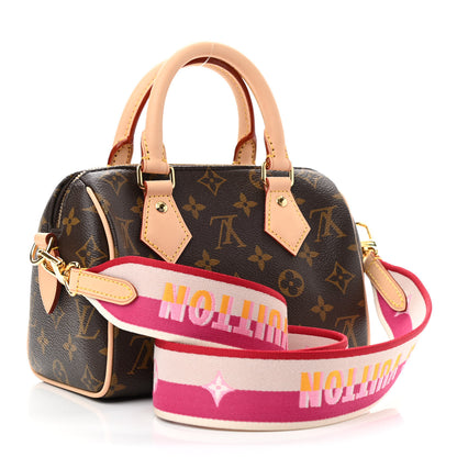 Louis Vuitton Monogram Speedy Bandouliere 20 Fuchsia 3 of 9