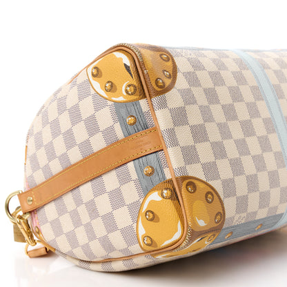 Louis Vuitton LOUIS VUITTON Damier Azur Summer Trunks Speedy Bandouliere 30 10 of 14