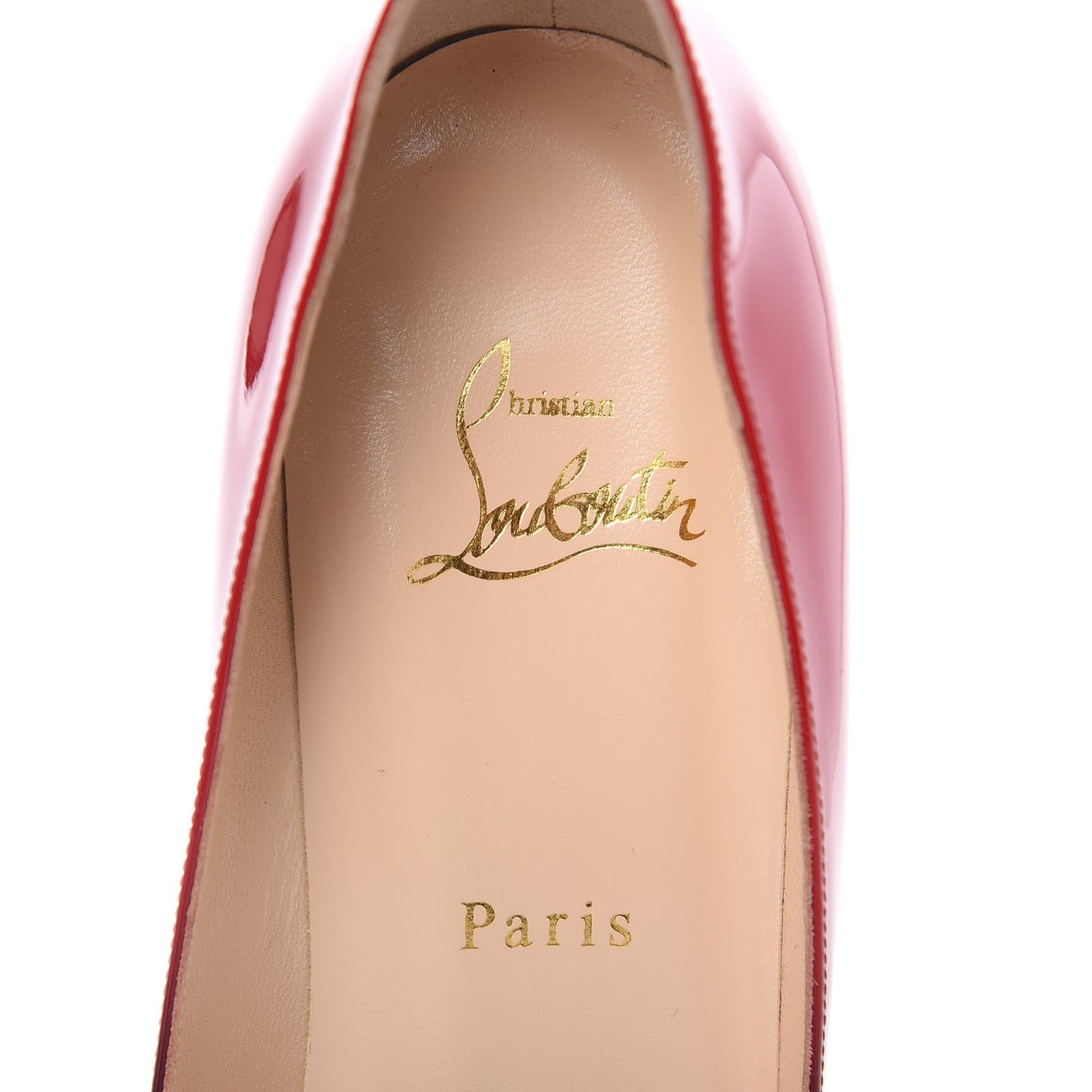 Patent Ombre New Very Prive 100 Pumps 40.5 Black Red