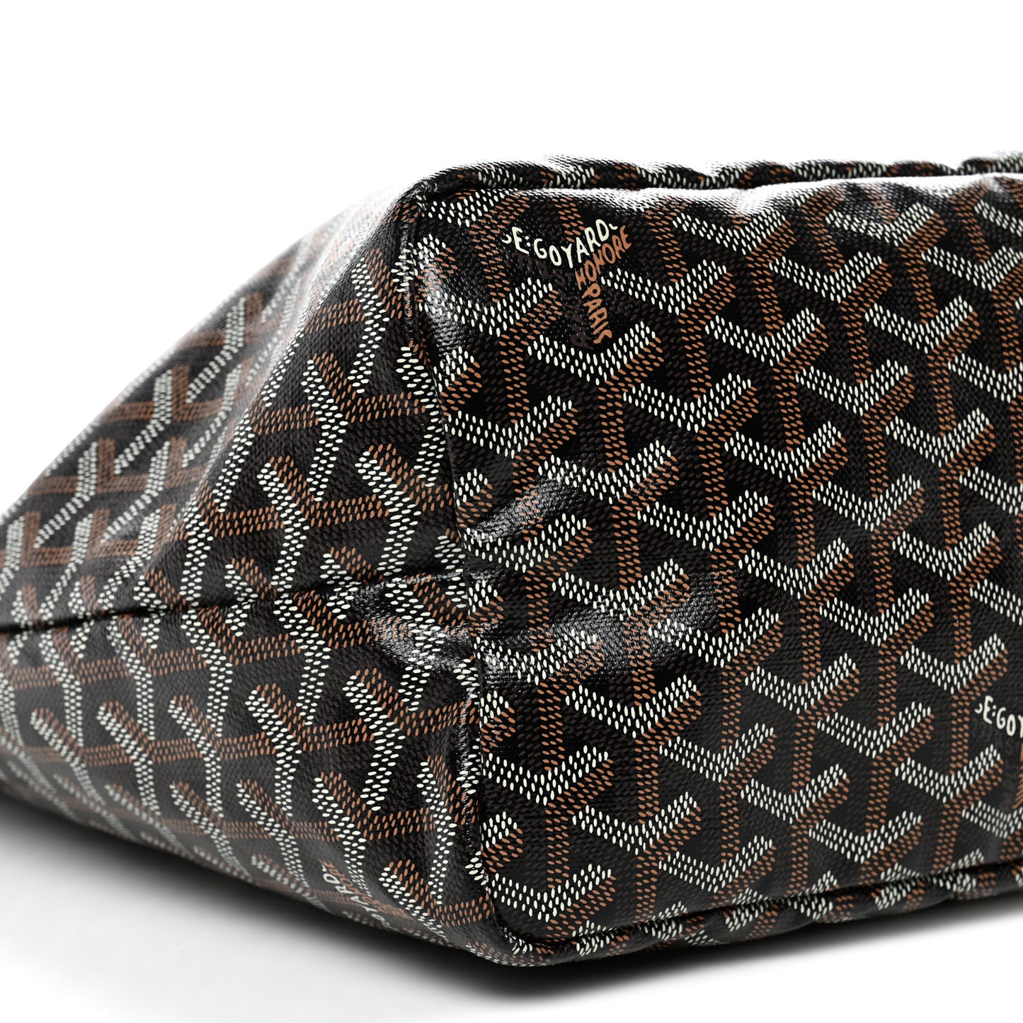 Goyardine Saint Louis PM Black Gold
