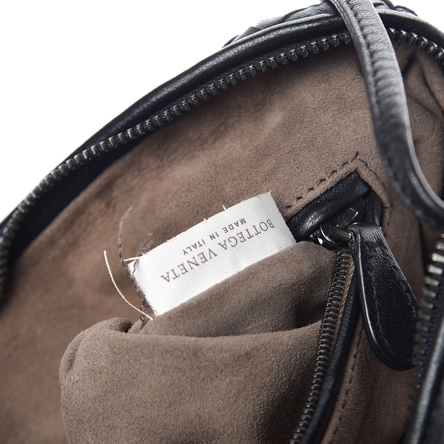 Nappa Intrecciato Nodini Bag Black