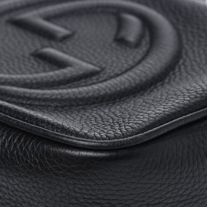 Gucci Pebbled Calfskin Small Soho Disco Bag Black 5 of 5