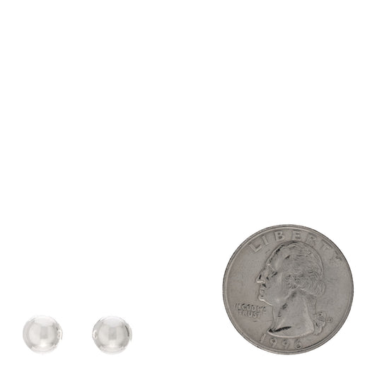 Sterling Silver 8mm HardWear Ball Earrings