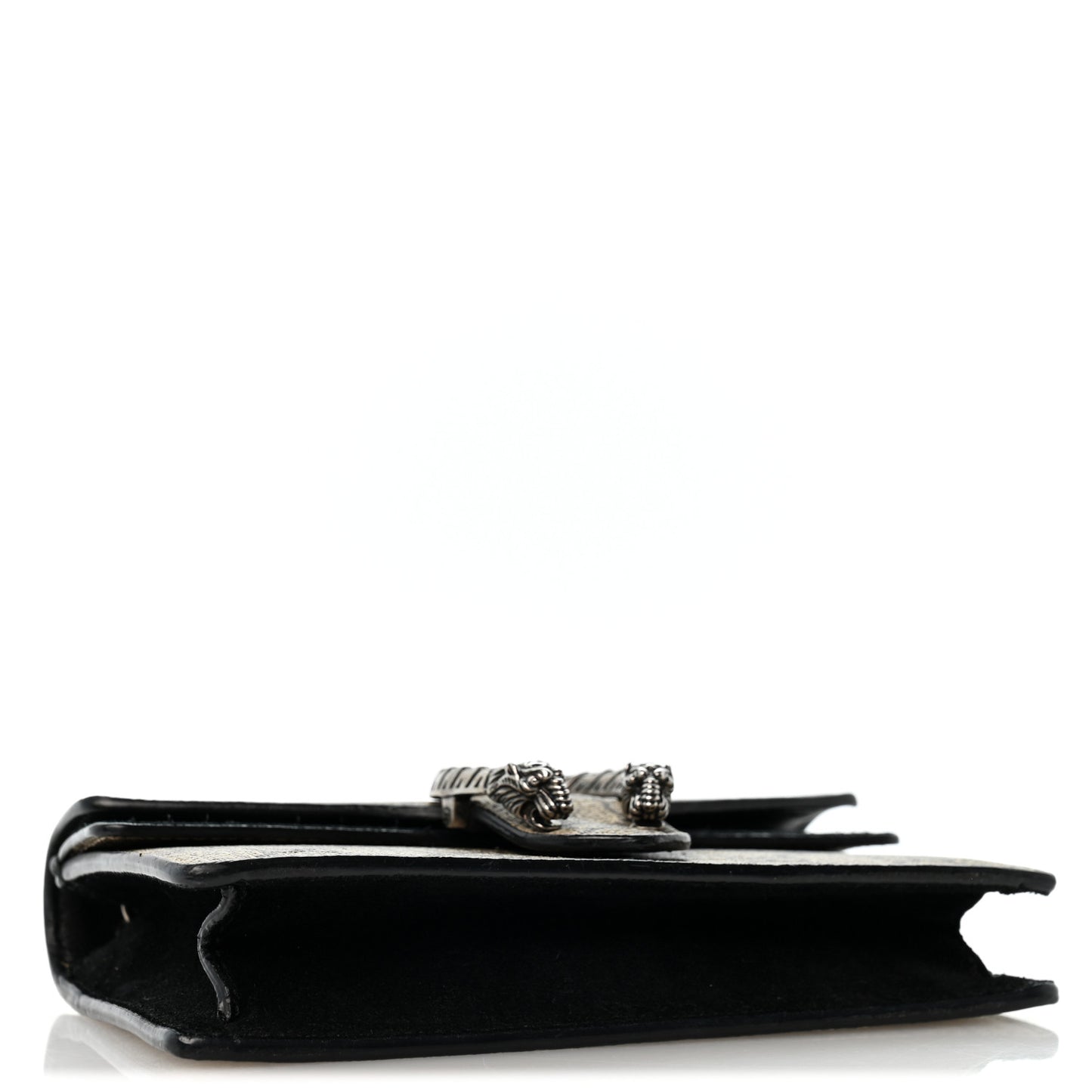 GG Supreme Monogram Super Mini Dionysus Shoulder Bag Black