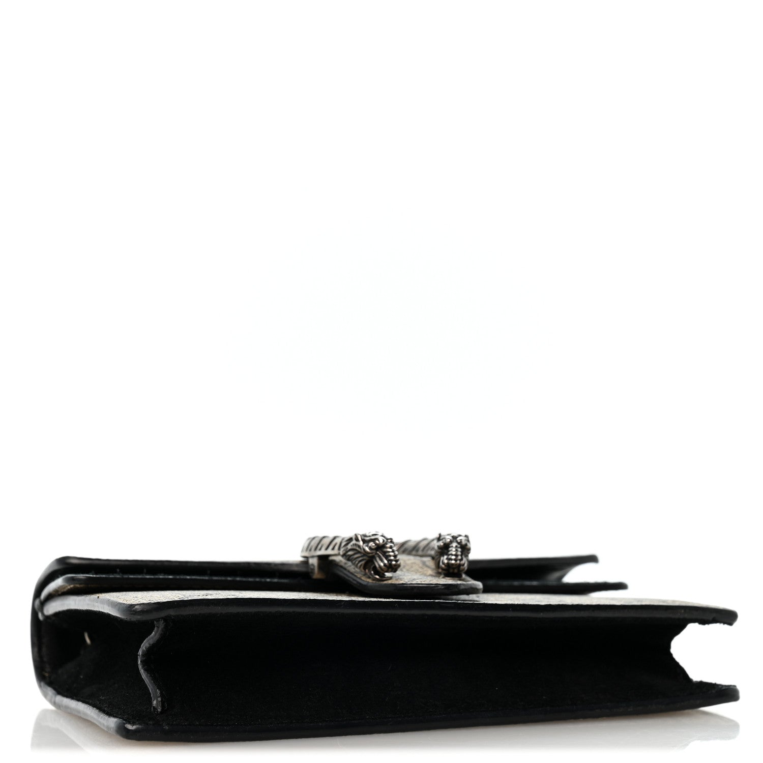 Gucci GG Supreme Monogram Super Mini Dionysus Shoulder Bag Black 3 of 12