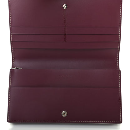 Goyard Goyardine Richelieu Wallet Burgundy 6 of 8