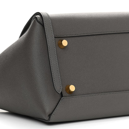 Celine Grained Calfskin Mini Belt Bag Grey 9 of 10