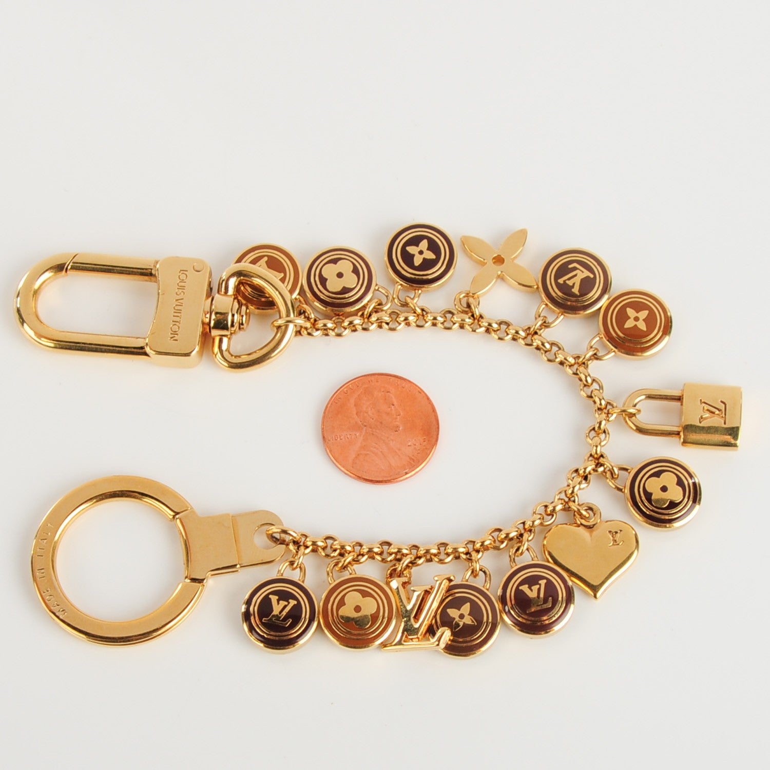Louis Vuitton Pastilles Bag Charm Brown 2 of 7
